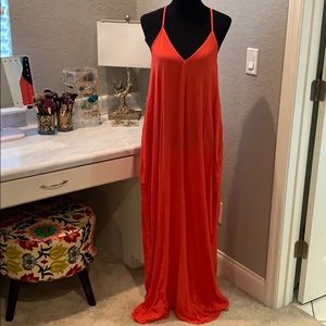 Red Maxi w/pockets
